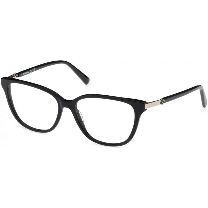 Eyeglasses Harley-Davidson HD 0577 001 Shiny Black Rose Gold Eyeglasses Harley-Davidson HD 0577 001 Shiny Black Rose Gold