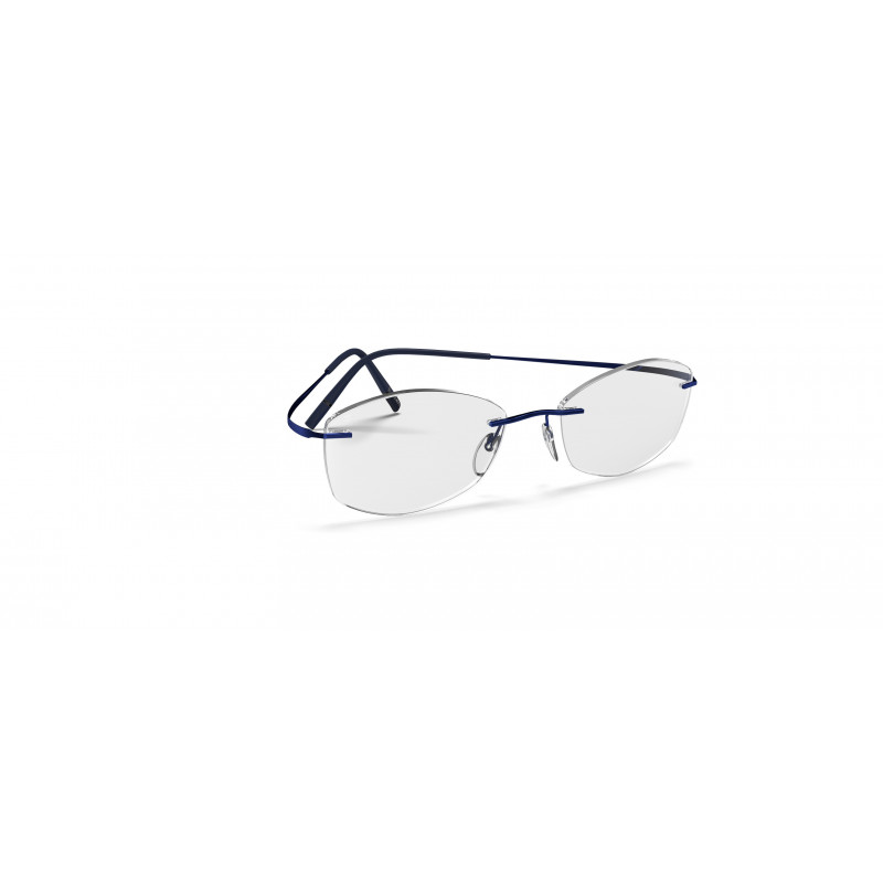 Eyeglasses Silhouette Titan Minimal Art Stellar Chassis Rimless 5599 4540 Spheric Blue Eyeglasses Silhouette Titan Minimal Art Stellar Chassis Rimless 5599 4540 Spheric Blue