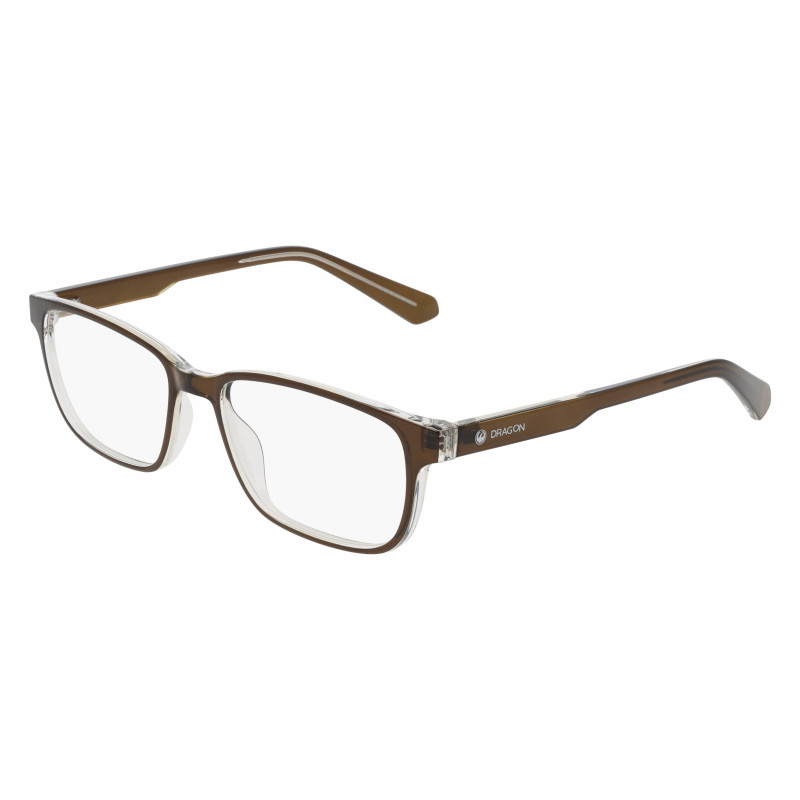 Eyeglasses DRAGON DR 2062 310 Olive Over Crystal 58mm