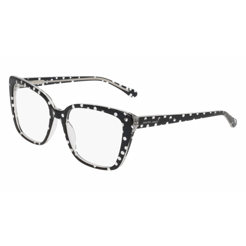 Eyeglasses Draper James DJ 5060 003 Black Polka Eyeglasses Draper James DJ 5060 003 Black Polka
