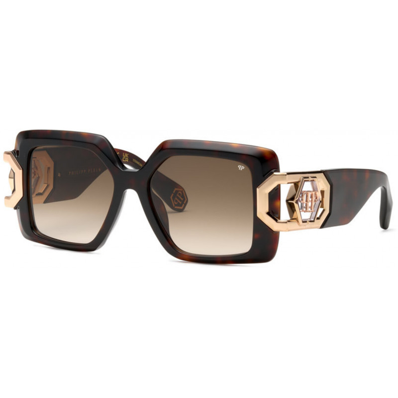 Sunglasses Philipp Plein SPP 159 0722 Shiny Dark Havana Sunglasses Philipp Plein SPP 159 0722 Shiny Dark Havana