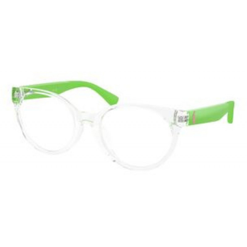 Eyeglasses Polo Prep PP 8554 U 5002 Shiny Crystal / Demo Lens 49mm