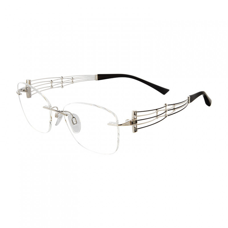 Eyeglasses Line Art 2171 Silver SI Eyeglasses Line Art 2171 Silver SI