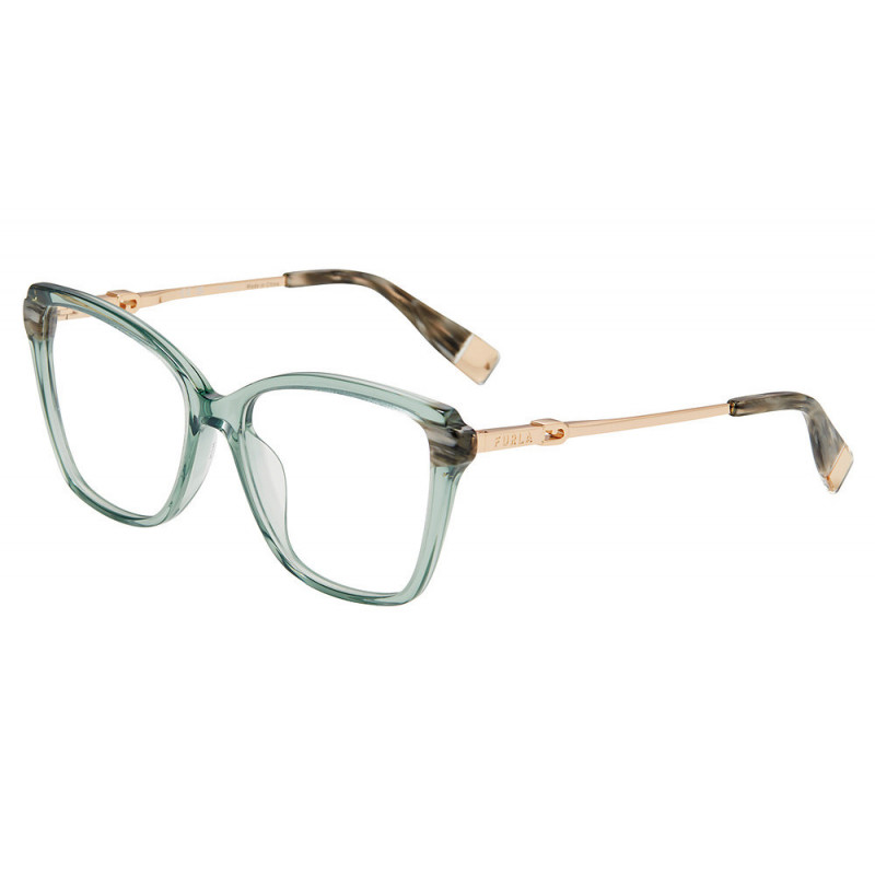 Sunglasses Furla VFU 830 03ge Transparent Green - Sunglasses Furla VFU 830 03ge Transparent Green -