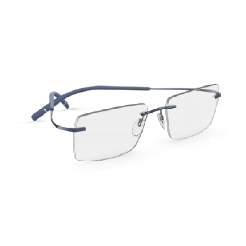 Eyeglasses Silhouette TMA - The Icon II ( 5541 ) 4540 Cosmic Blue 52mm