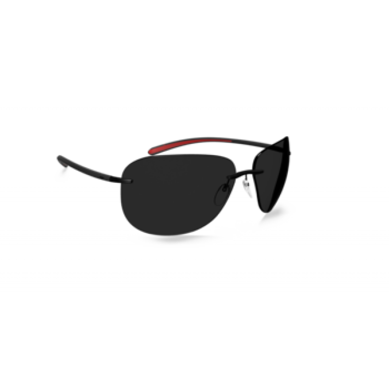 Sunglasses Silhouette Streamline Collection 8729 9140 Black / Racing Red Sunglasses Silhouette Streamline Collection 8729 9140 Black / Racing Red