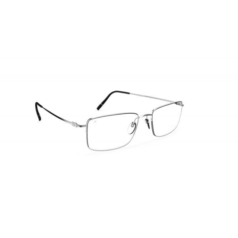 Eyeglasses Silhouette Nylor Refined 5597 7000 Clear Rhodium 53mm