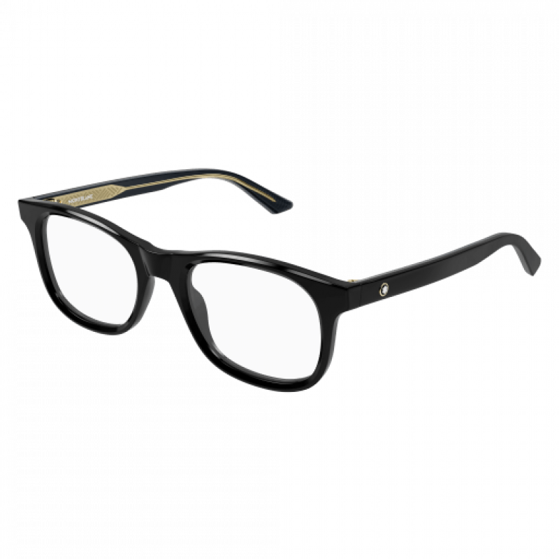 Eyeglasses Montblanc MB 0385 O- 006 Black / Transparent Eyeglasses Montblanc MB 0385 O- 006 Black / Transparent