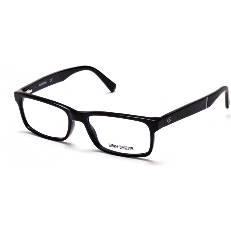 Eyeglasses Harley-Davidson HD 0774 001 Shiny Black Matte 54mm