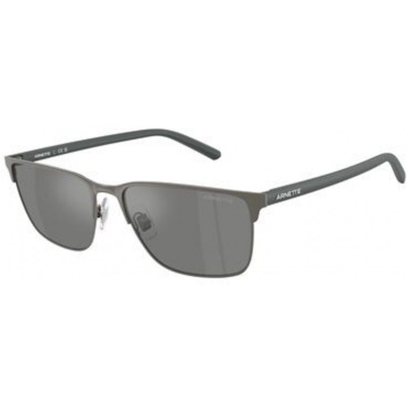 Sunglasses Arnette AN 3094 745/6G Matte Gunmetal / Grey Mirror Silver Policarbonate Standard 58mm