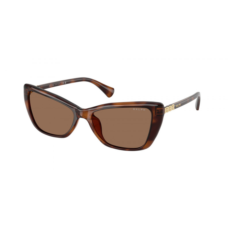 Sunglasses Ralph RA 5332 U 614973 Shiny Dark Havana / Brown Policarbonate Standard Sunglasses Ralph RA 5332 U 614973 Shiny Dark Havana / Brown Policarbonate Standard