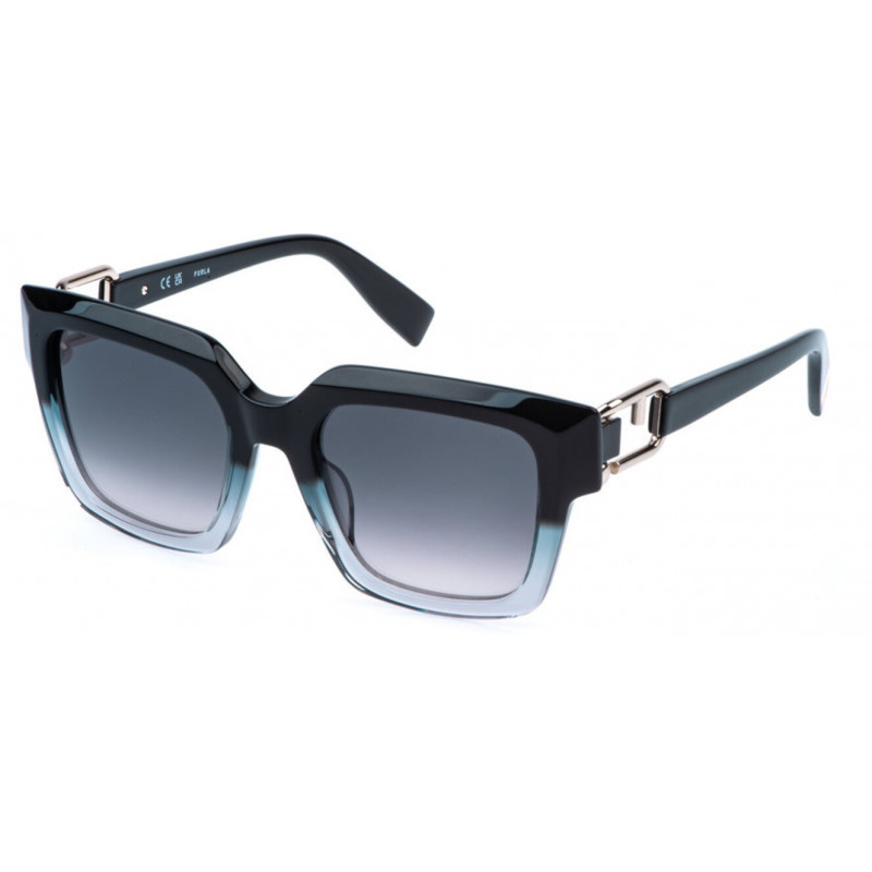Sunglasses Furla SFU 981 06cb Black Grad. Grey Sunglasses Furla SFU 981 06cb Black Grad. Grey
