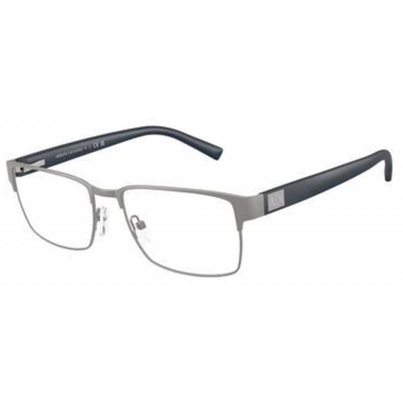 Eyeglasses Armani Exchange AX 1019 6003 Matte Gunmetal Demo Lens 54mm