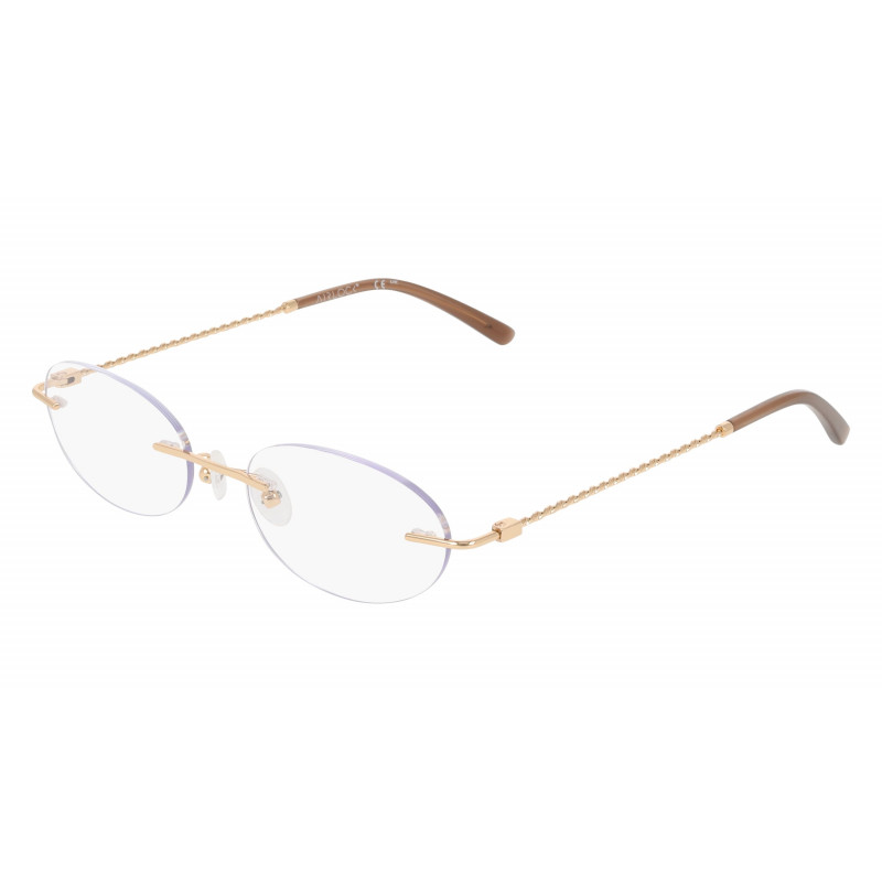 Eyeglasses MARCHON AIRLOCK 105 D 710 Gold 52mm