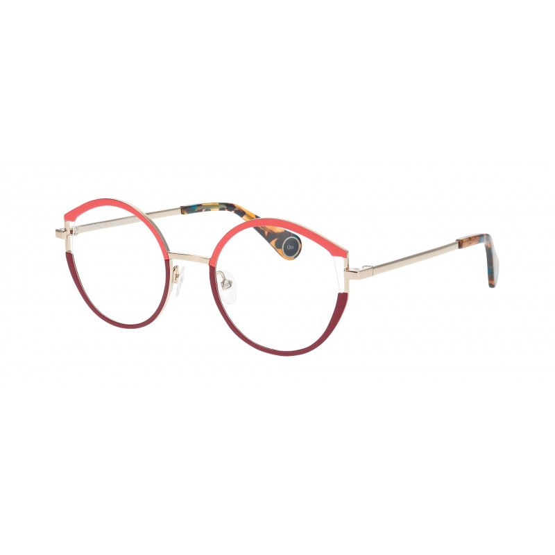 Eyeglasses WOOW GAME ON 1 9404 Fluo Mat Red / Nosepad 47mm