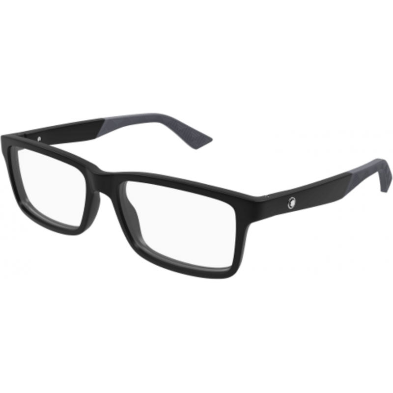 Eyeglasses Montblanc MB 0402 O- 002 Black / Transparent 57mm