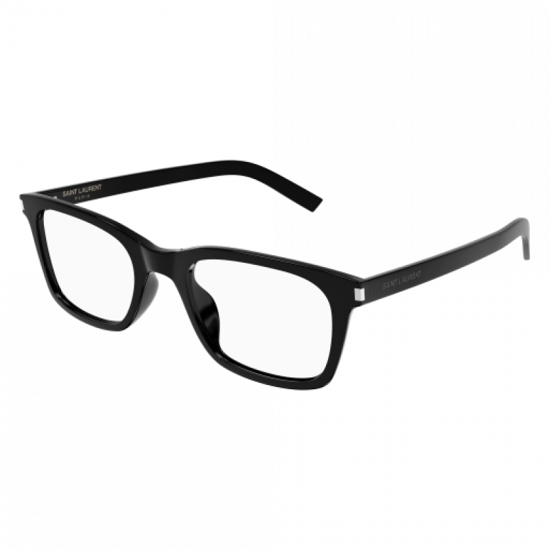 Eyeglasses Saint Laurent SL 718 SLIM- 001 Black / Transparent 51mm