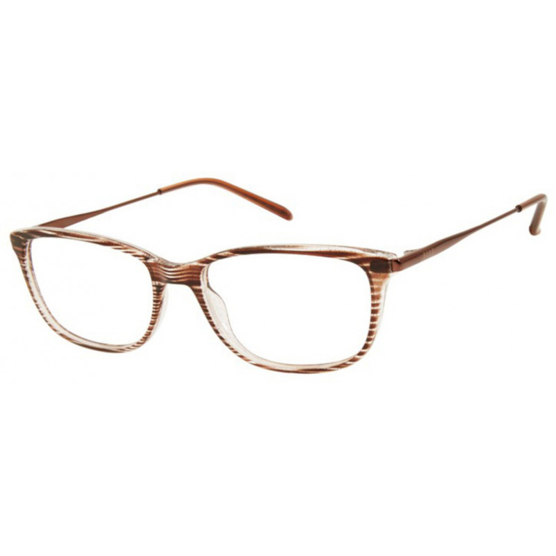 Eyeglasses Elle 13455 Brown BR 51mm