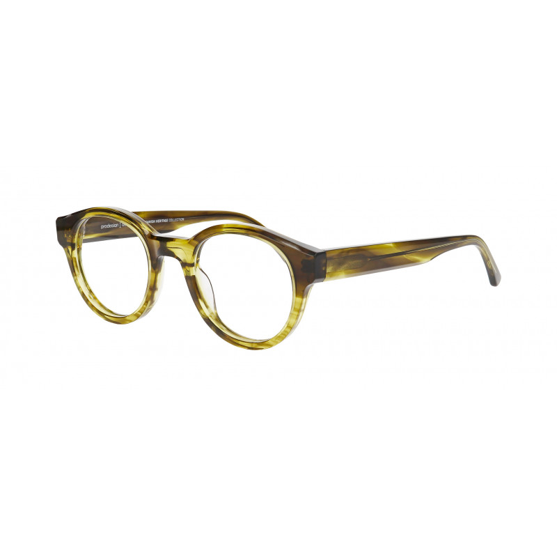 Eyeglasses Pro-design Denmark CUT 3 9624 Olive-green Medium Demi Eyeglasses Pro-design Denmark CUT 3 9624 Olive-green Medium Demi