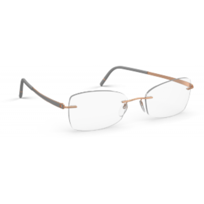 Eyeglasses Silhouette Momentum ( 5529 ) 6520 Rose Gold / Highland Grey