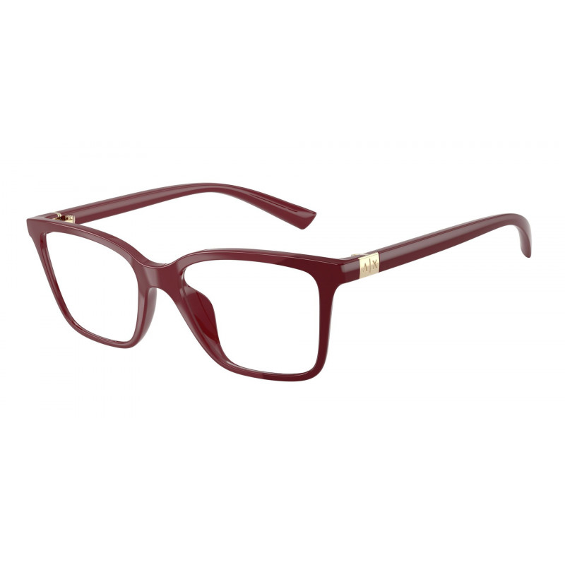 Eyeglasses Armani Exchange AX 3146 U 8387 Shiny Bordeaux / Demo Lens 49mm