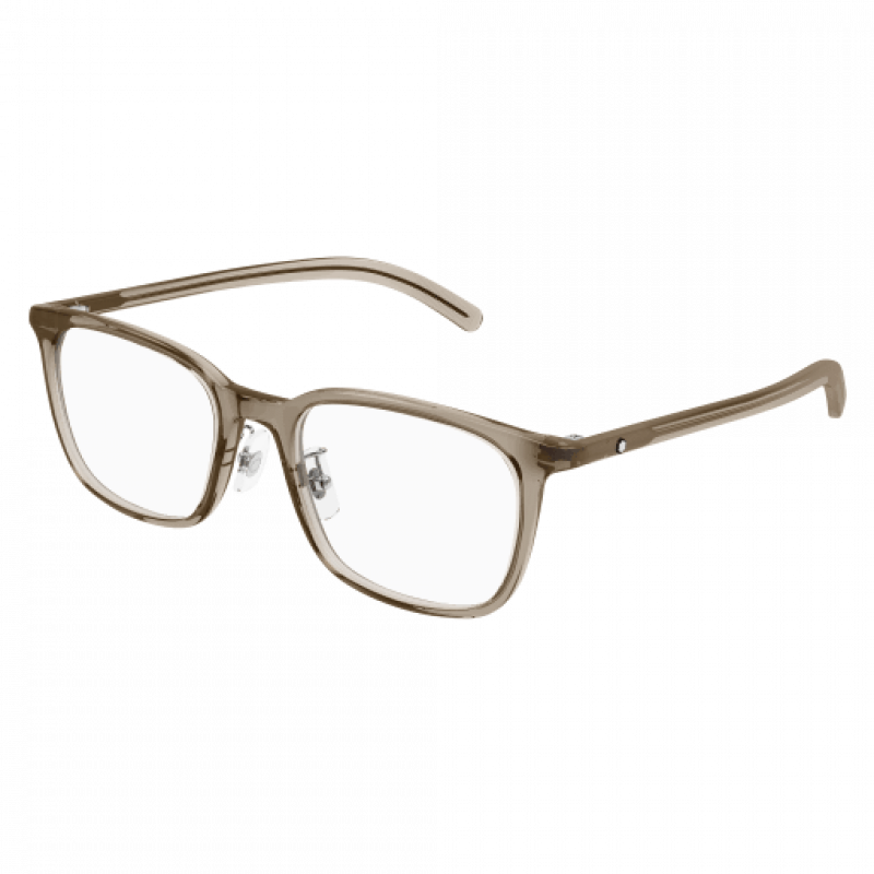 Eyeglasses Montblanc MB 0418 OJ- 004 Brown / Transparent Eyeglasses Montblanc MB 0418 OJ- 004 Brown / Transparent