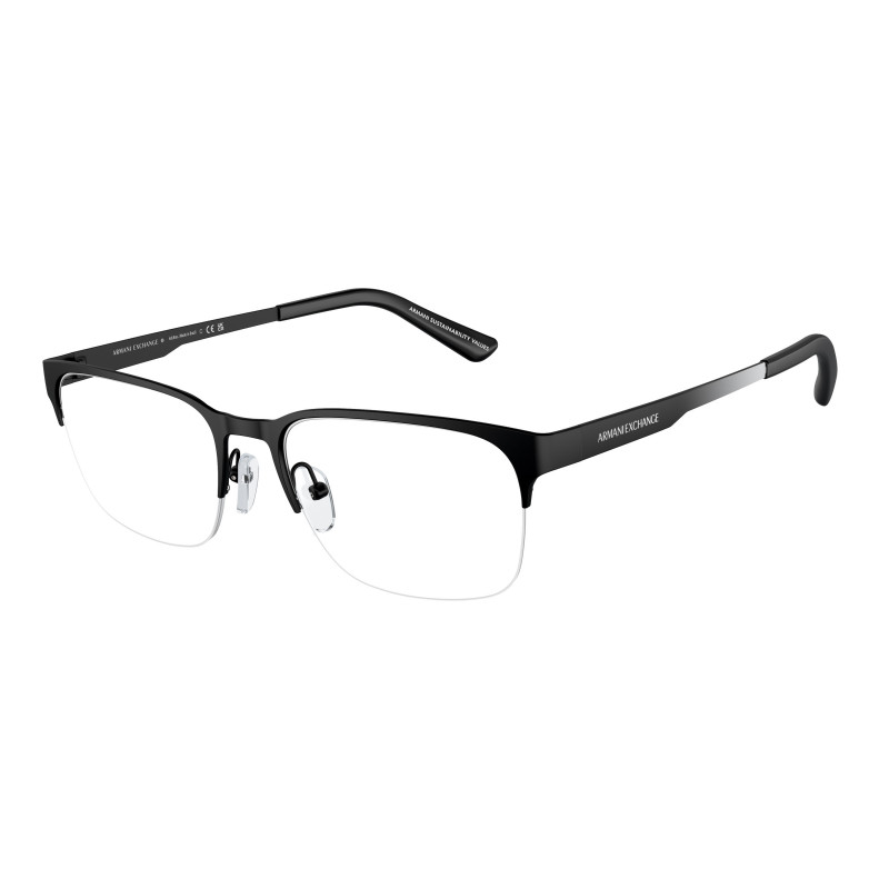 Eyeglasses Armani Exchange AX 1060 6000 Matte Black 55mm