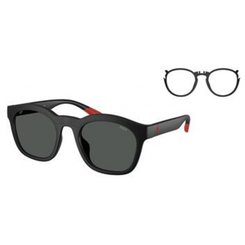 Sunglasses Polo PH 4243 U 553487 Matte Black / Dark Grey Policarbonate Standard 51mm