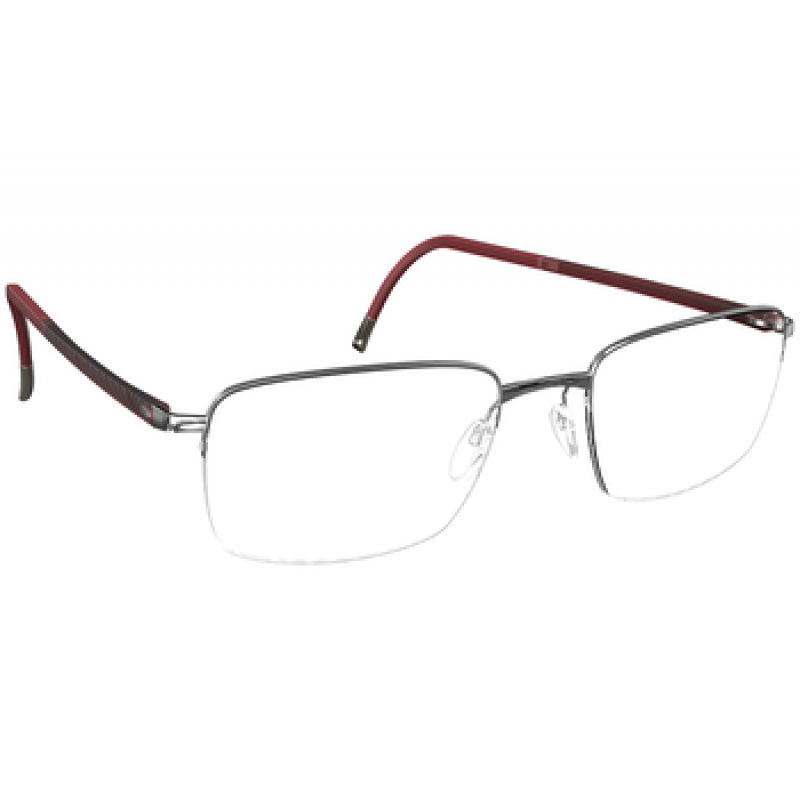 Eyeglasses Silhouette Illusion Nylor 5560 7110 Satin Red Eyeglasses Silhouette Illusion Nylor 5560 7110 Satin Red