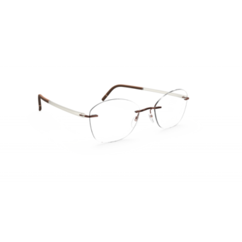 Eyeglasses Silhouette The Wave ( 5567 ) 6040 Hazel Ivory Eyeglasses Silhouette The Wave ( 5567 ) 6040 Hazel Ivory