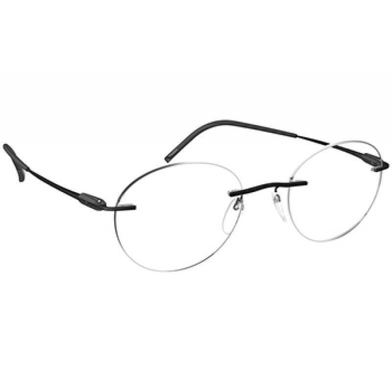 Eyeglasses Silhouette Purist ( 5561 ) 9040 Strong Black Eyeglasses Silhouette Purist ( 5561 ) 9040 Strong Black