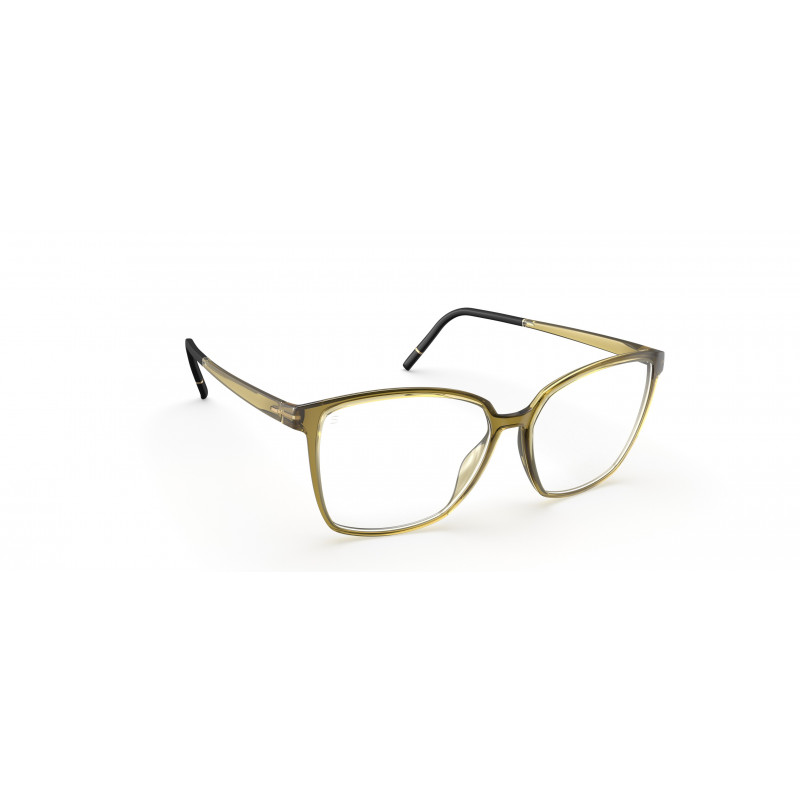 Eyeglasses Silhouette Clear Sky Fullrim 1621 5530 Warm Olive Eyeglasses Silhouette Clear Sky Fullrim 1621 5530 Warm Olive