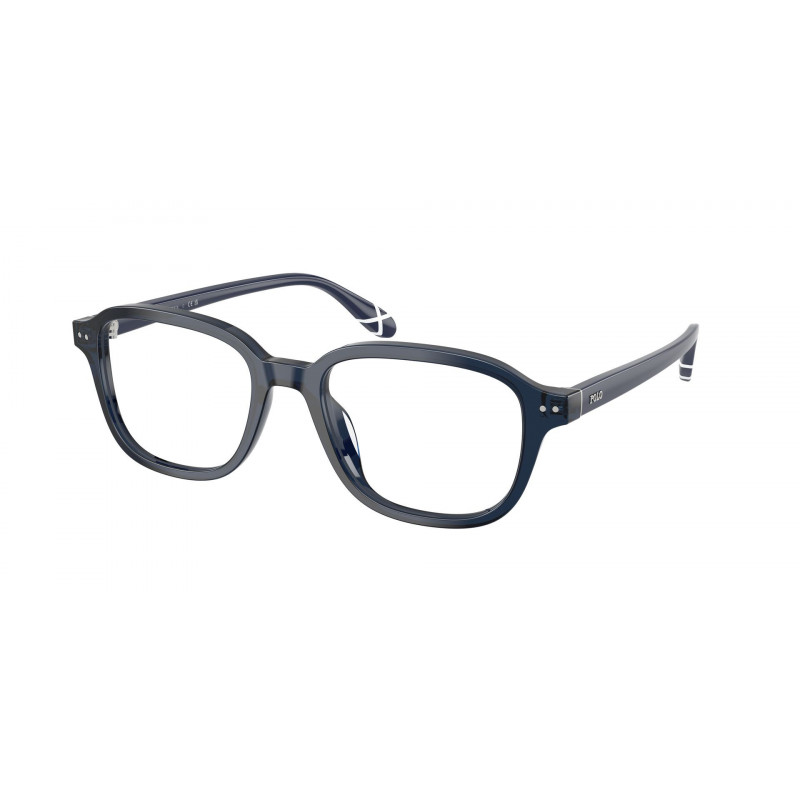 Eyeglasses Polo PH 2322 U 5470 Shiny Transparent Blue / Demo Lens 51mm