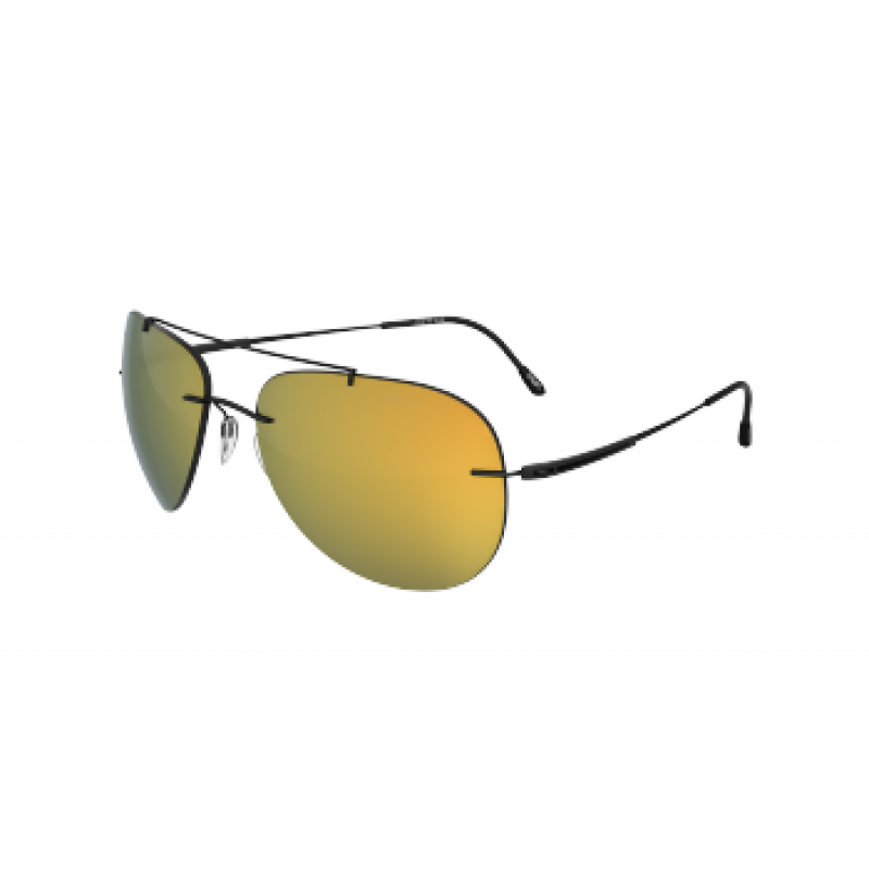 Sunglasses Silhouette Adventurer 8176 9040 Black/Gold Sunglasses Silhouette Adventurer 8176 9040 Black/Gold