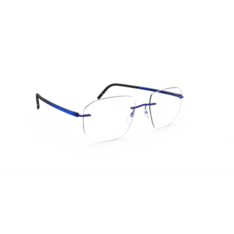 Eyeglasses Silhouette The Wave ( 5567 ) 4540 Royal Blue Eyeglasses Silhouette The Wave ( 5567 ) 4540 Royal Blue