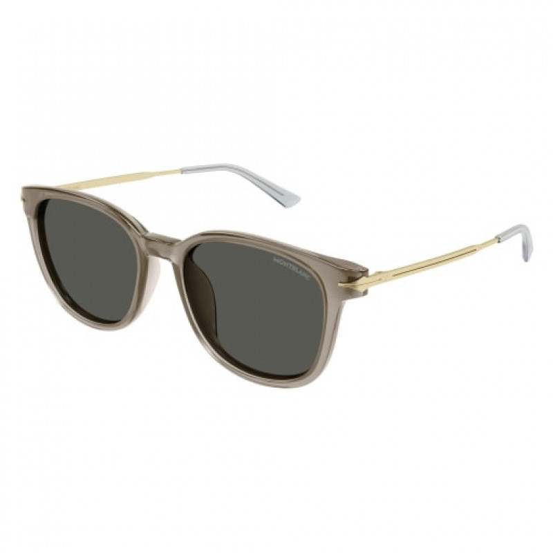 Sunglasses Montblanc MB 0304 SA- 004 Brown / Grey Gold Sunglasses Montblanc MB 0304 SA- 004 Brown / Grey Gold