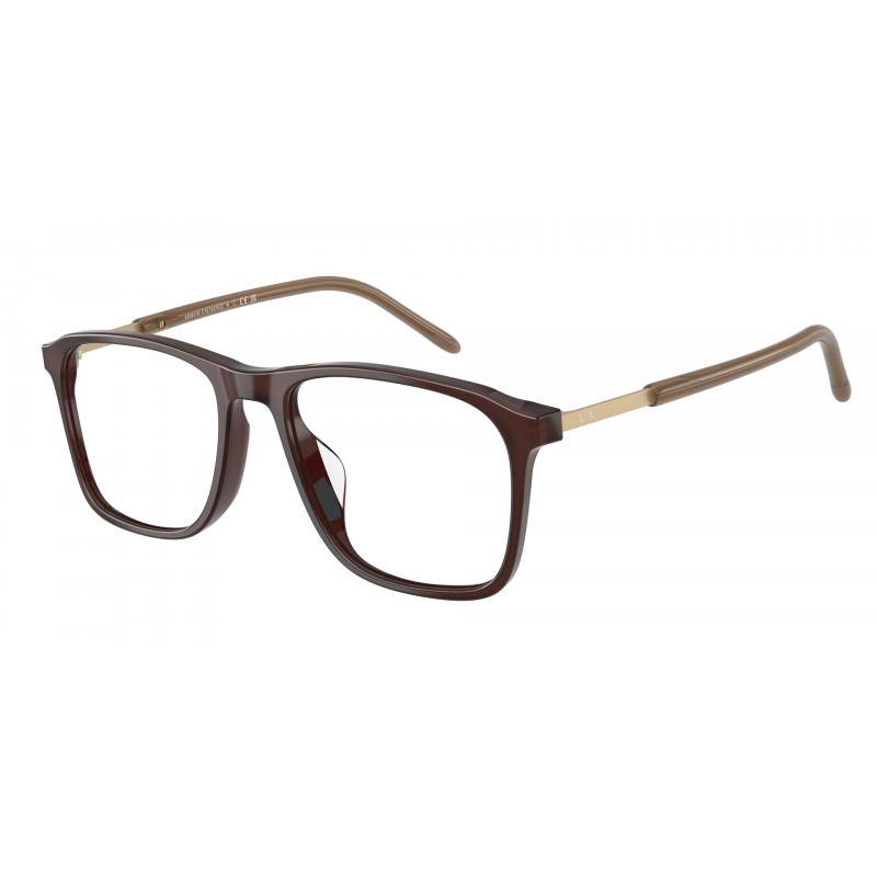 Eyeglasses Armani Exchange AX 3131 F 8396 Shiny Opal Brown / Demo Lens 54mm