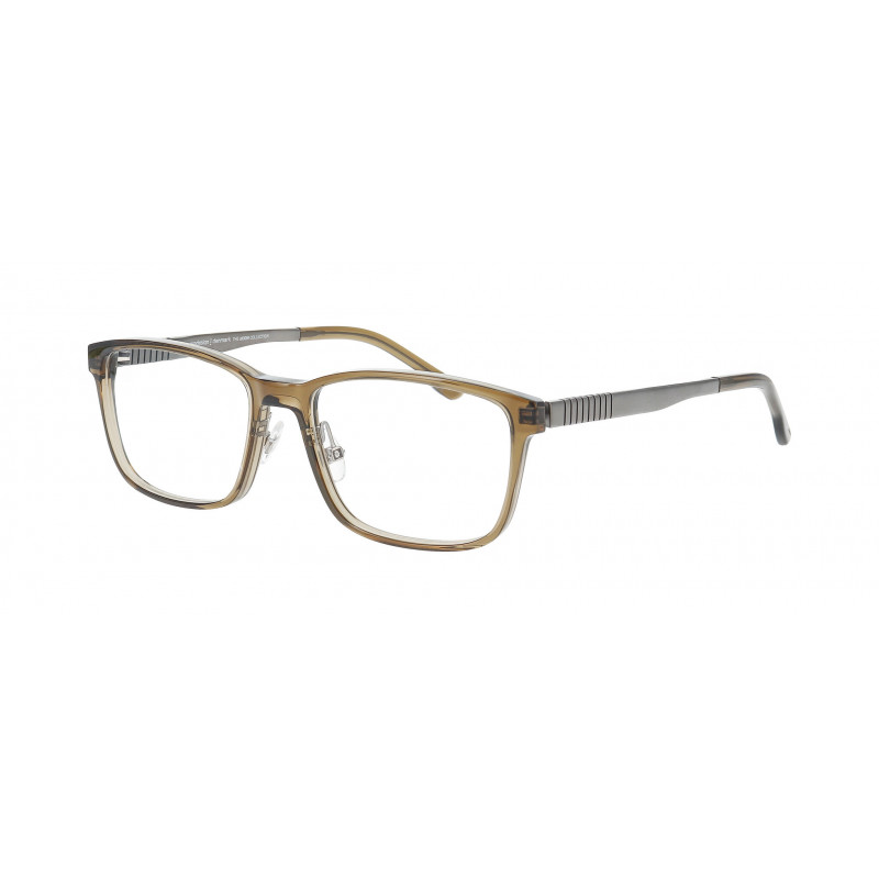 Eyeglasses Pro-design Denmark PROFLEX ACE 2 5025 Brown Medium Transparent 54mm