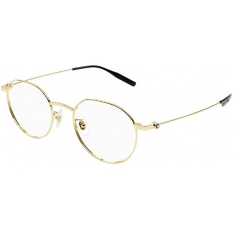 Eyeglasses Montblanc MB 0317 OA- 002 Gold / Transparent Eyeglasses Montblanc MB 0317 OA- 002 Gold / Transparent