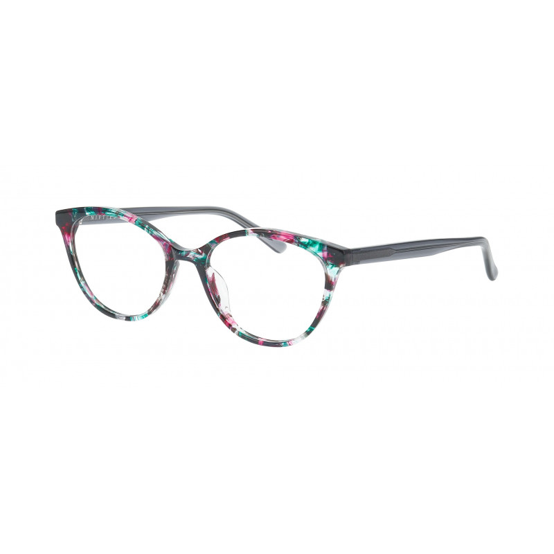 Eyeglasses Nifties NI 9548 3734 Plum Dark Demi 48mm