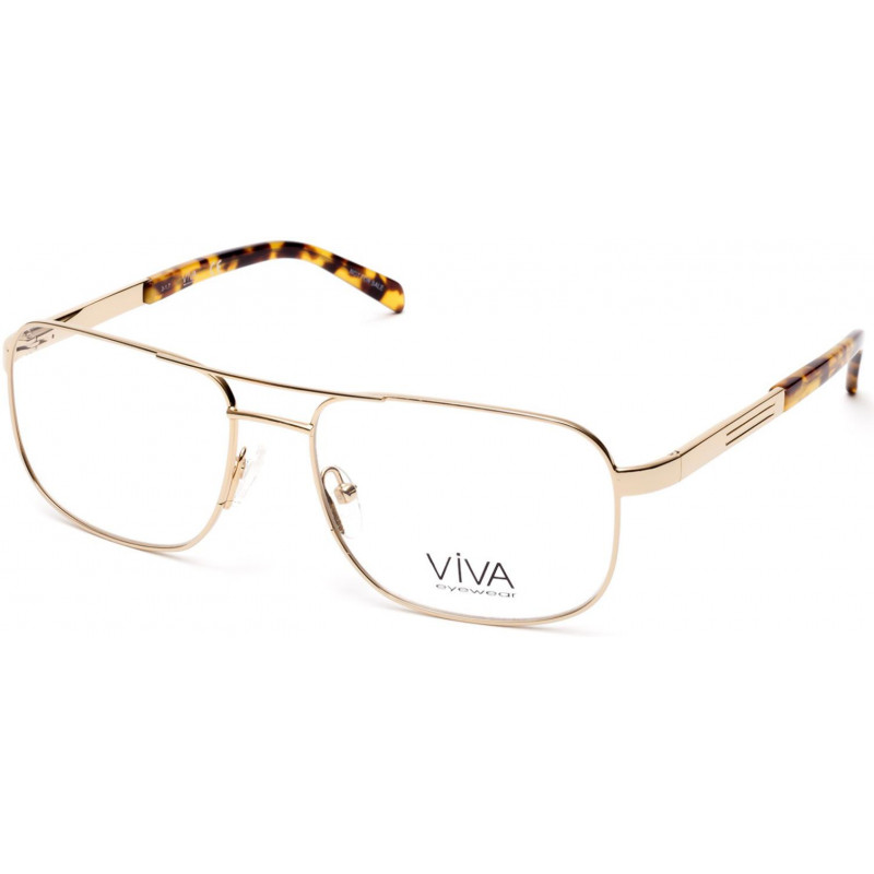 Eyeglasses Viva VV 4030 032 Shiny Deep Gold / Blonde Havana 57mm
