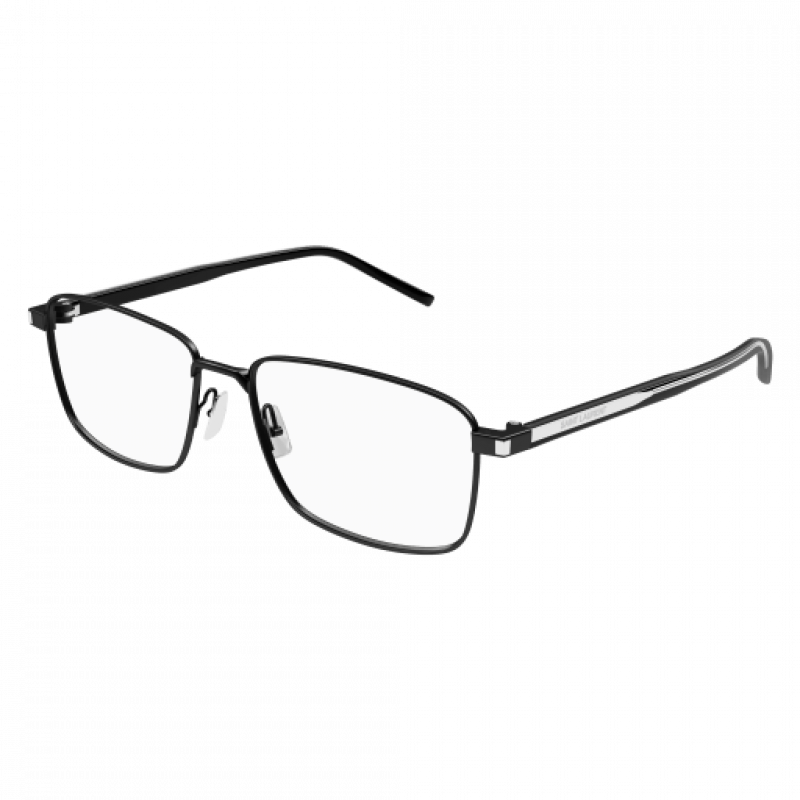 Eyeglasses Saint Laurent SL 666 - 001 Black / Transparent Crystal 55mm
