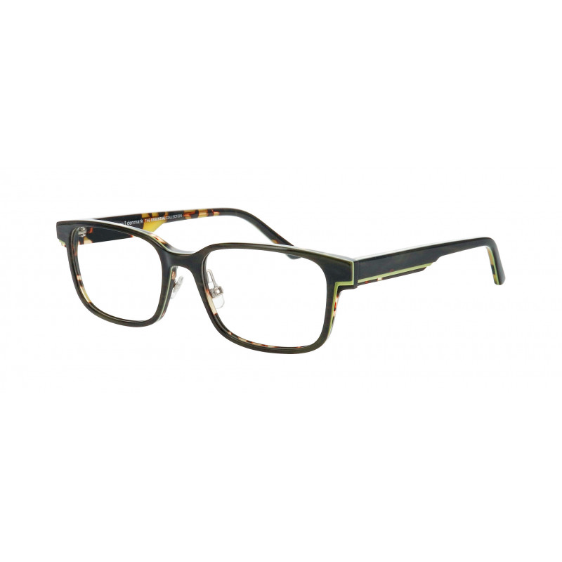 Eyeglasses Pro-design Denmark TOPO 1 9534 Green Dark Demi / Nosepad Eyeglasses Pro-design Denmark TOPO 1 9534 Green Dark Demi / Nosepad