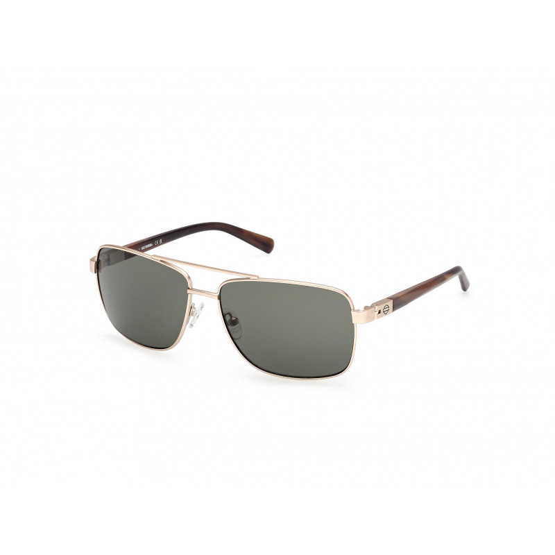 Sunglasses Harley-Davidson HD 00018 32N Matte Pale Gold / Light Brown/Horn Sunglasses Harley-Davidson HD 00018 32N Matte Pale Gold / Light Brown/Horn