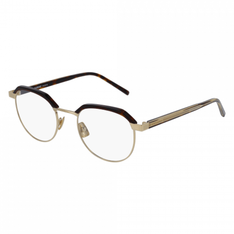 Eyeglasses Saint Laurent SL 124 - 003 Havana / Transparent 50mm