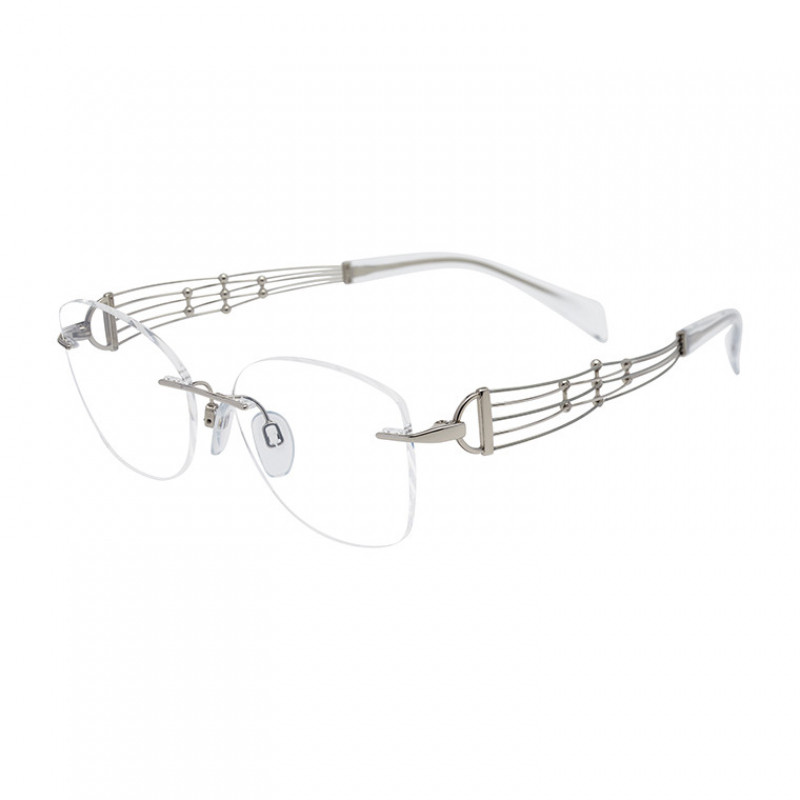 Eyeglasses Line Art 2186 Silver SI Eyeglasses Line Art 2186 Silver SI