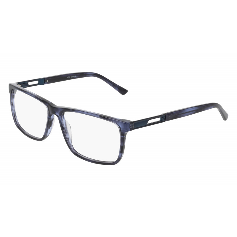 Eyeglasses Genesis G 4070 414 Navy Horn Eyeglasses Genesis G 4070 414 Navy Horn