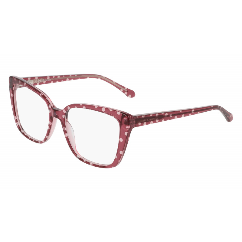 Eyeglasses Draper James DJ 5060 616 Merlot Polka Eyeglasses Draper James DJ 5060 616 Merlot Polka