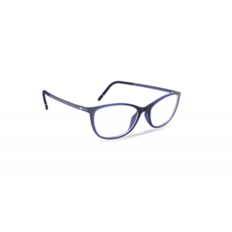 Eyeglasses Silhouette SPX Illusion Full Rim 1617 4560 Navy Blue Eyeglasses Silhouette SPX Illusion Full Rim 1617 4560 Navy Blue