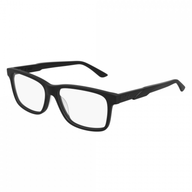 Eyeglasses Puma PU 0341 O- 001 Black / Transparent 57mm